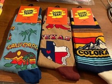 OOOH Yeah Men's Crew Socks, Novelty, One Size Fits Most