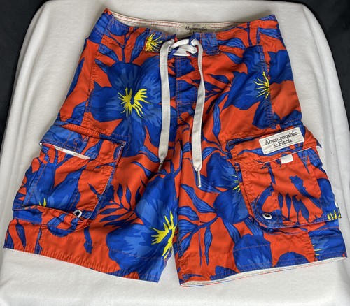 Abercrombie Fitch Mens XS Blue \u0026 Orange 
