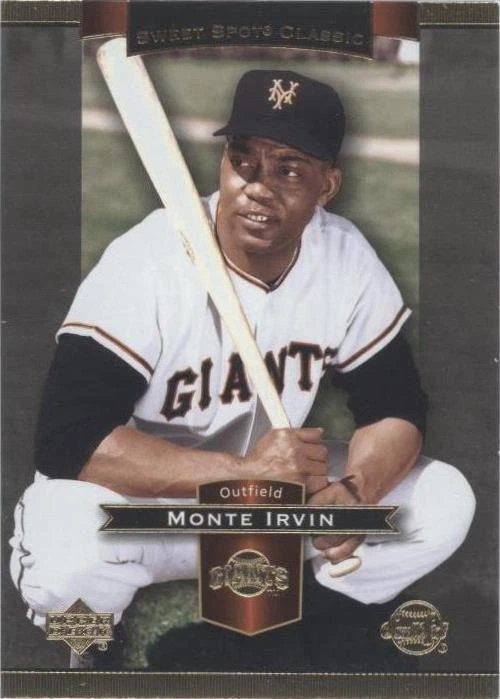 2003 Upper Deck Sweet Spot Classic - Monte Irvin #62