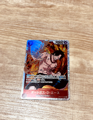 One Piece Card Game Portgas.D.Ace OP02-013 SR Paramount War