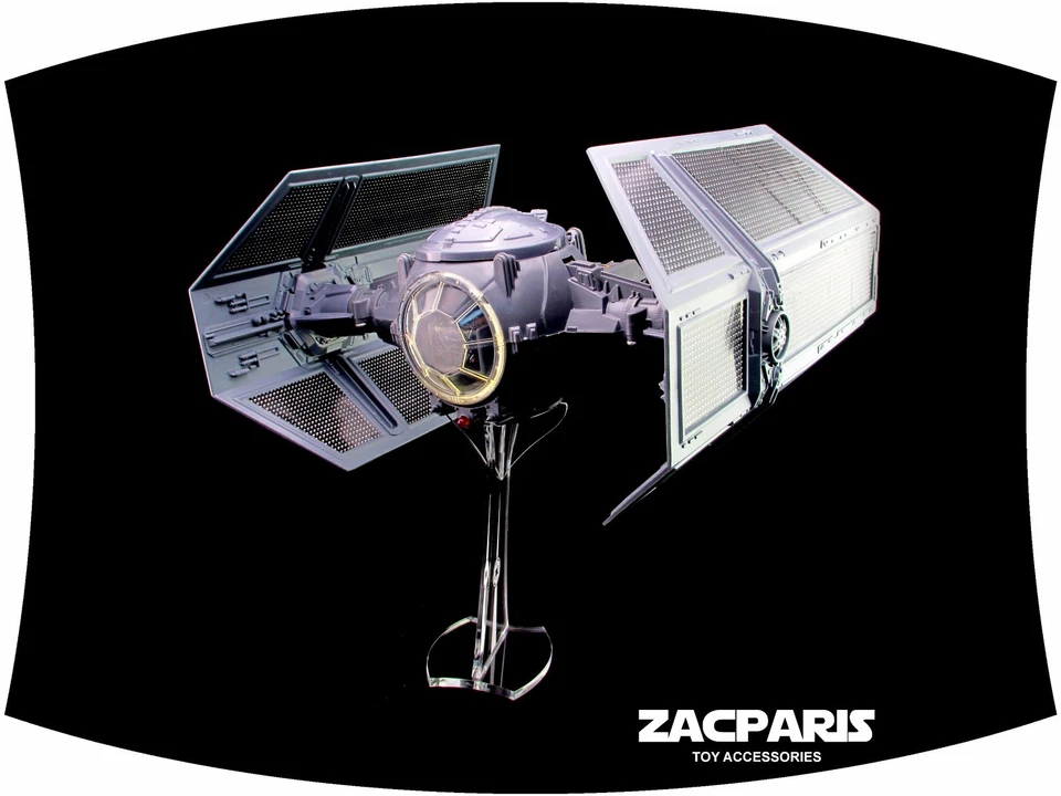 Display stand for Vintage Star Wars Darth Vader Tie Fighter - Very Nice! - Image 4 of 4