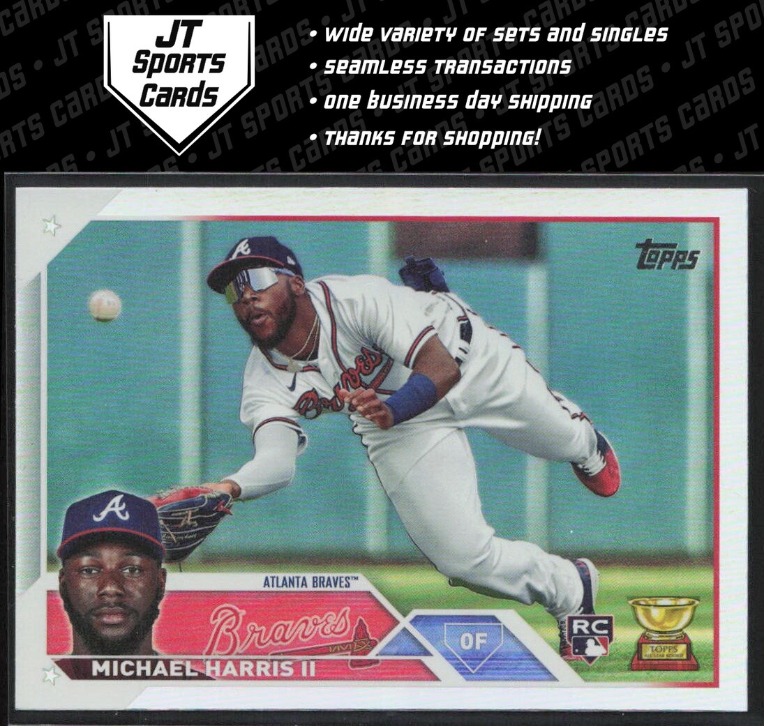 2023 Topps Michael Harris II 226 RC Rainbow Foil | Atlanta Braves