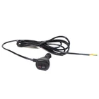 Xprite 12V 10ft Car Cigarette Lighter Extension Wire With LED On Off Switches