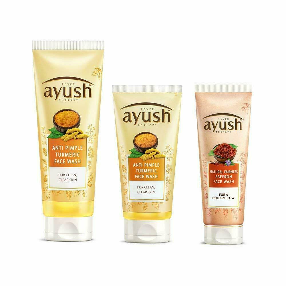 ayush fairness face wash