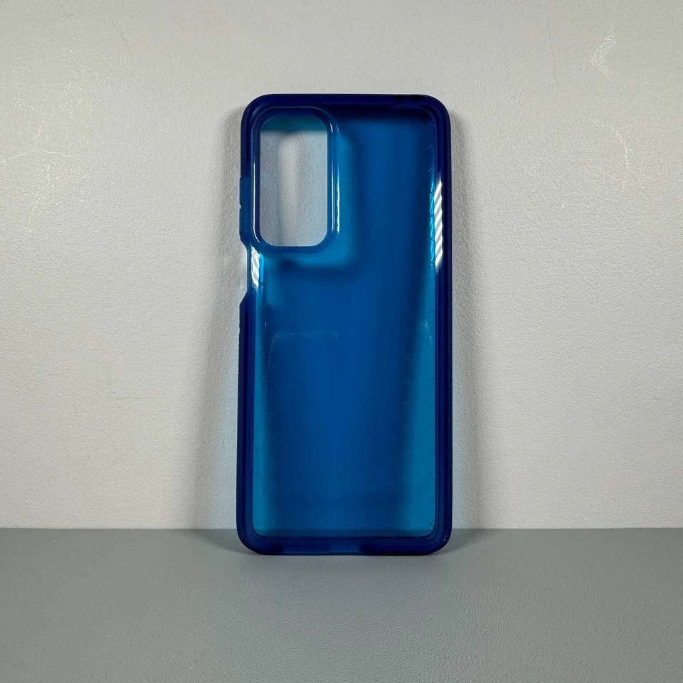 Tech 21 Case for Moto Edge 5G UW 2021 Verizon Compatible | Blue EvoCheck | USED - Image 2 of 4