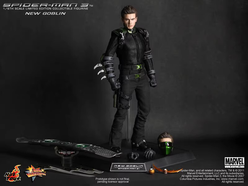New Hot Toys MMS151 Spiderman Spider-Man 3 New Goblin James Franco