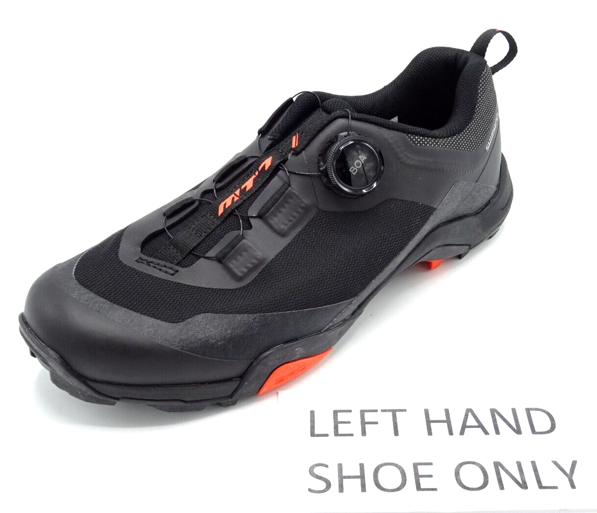 Shimano MT7 SPD MTB Bike LEFT HAND SHOE ONLY Size 43 MT701-M -SH172-E6B