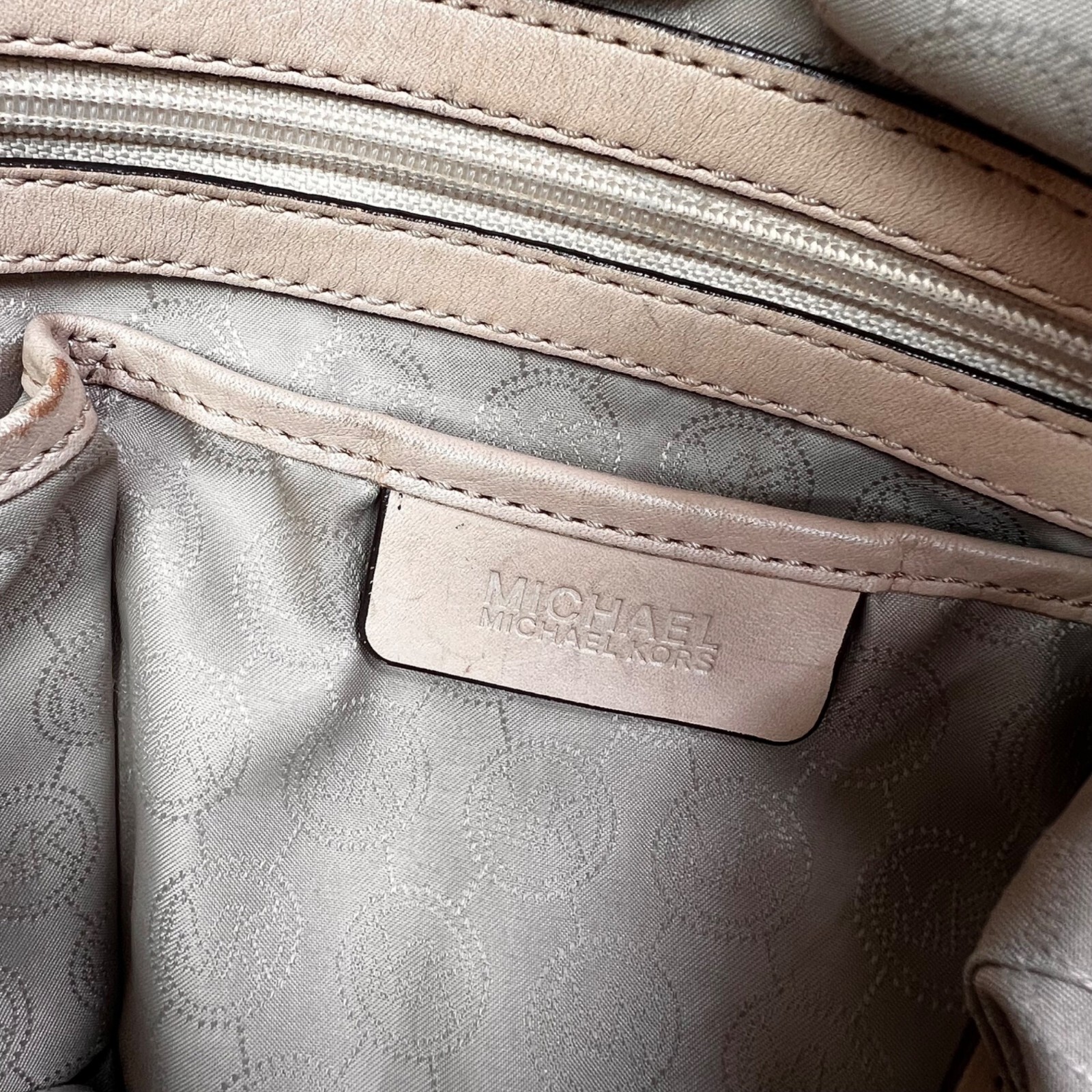 Michael Kors Python Effect Bag Tote Embossed Leat… - image 18