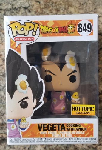 FUNKO POP DRAGON BALL Z VEGETA COOKING 