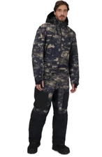 Ski-Doo Snowmobile 440932 Men's BC Kona One-Piece Suit, Black w/ Graphics 2XL