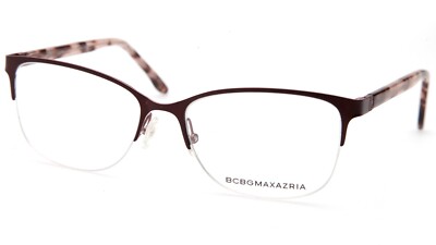 NEW BCBGMAXAZRIA VERA Wine EYEGLASSES FRAME 53-16-135mm B38mm