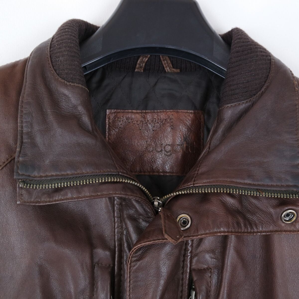 Mens BUGATTI Lamb Leather Jacket Large Size UK 42 Vintage Mens BUGATTI Lamb Leather Jacket Large Size UK 42 Vintage