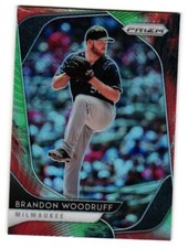 2020 Panini Prizm Baseball Cosmic Haze Prizm Brandon Woodruff 