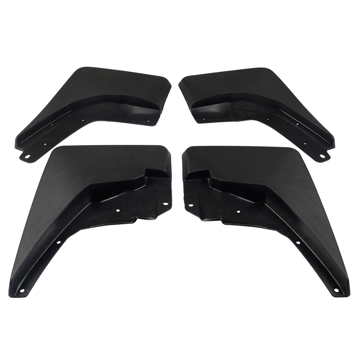 YHTAUTO Set Of 4 Mud Flaps Splash Guards Accessories Replacement For Chevrolet GMC - View #2
