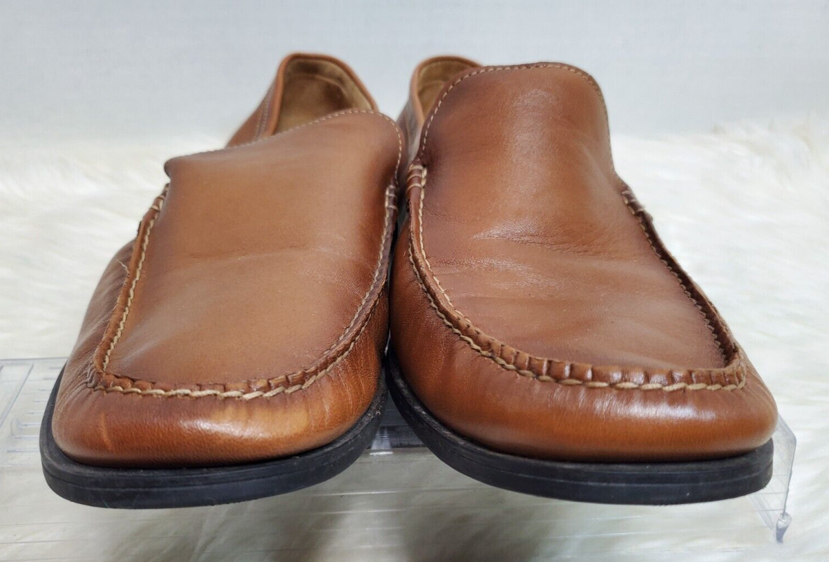 Flag Ltd. Nappa Glove Tan Leather Men’s Loafer New Without Box Size 11 Flag Ltd Shoes | eBay main image 4