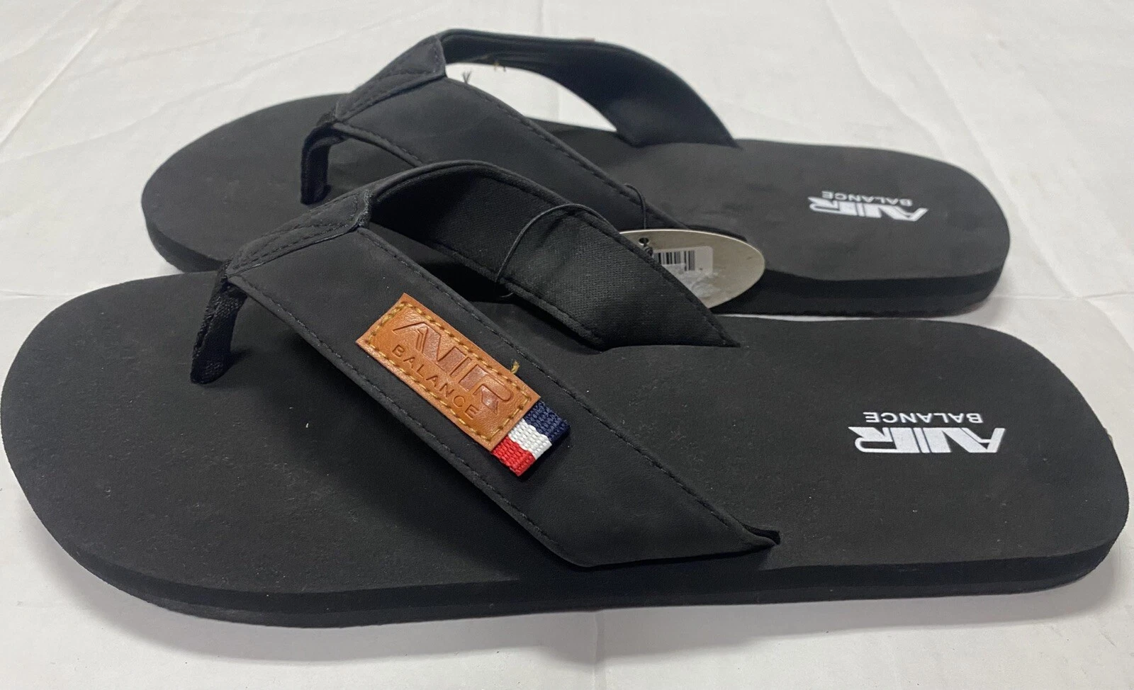 NEW BALANCE Sandali infradito Air Balance neri da uomo taglia 8