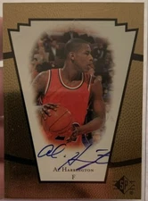 Al Harrington Basketball Upperdeck SP Autograph Rookie Card 1998 Indiana Pacers