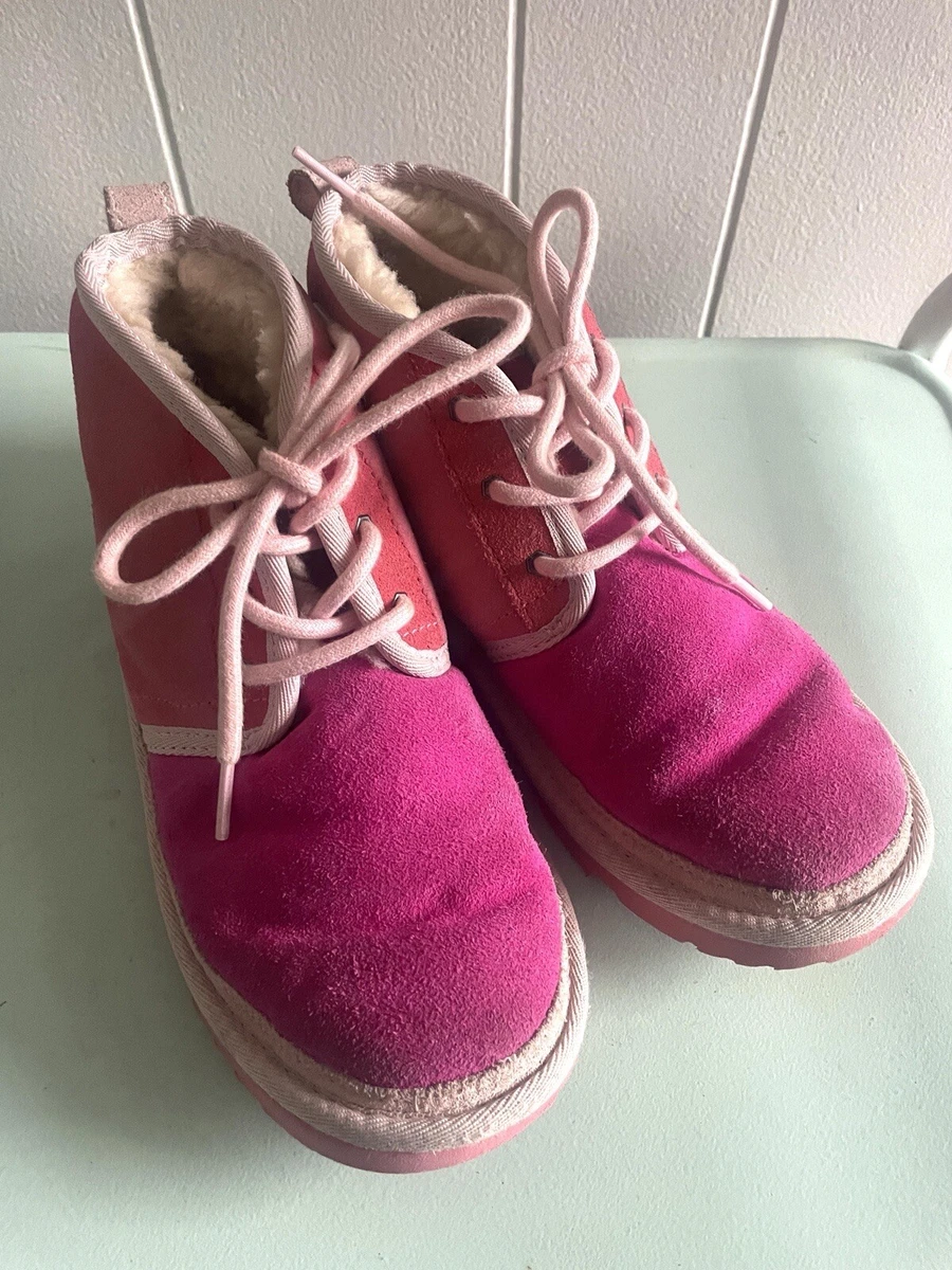 pink mashup uggs