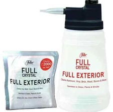 Fuller Brush FBFCEX-6 Full Exterior Crystal Cleaner As Seen on TV Bottle +Powder