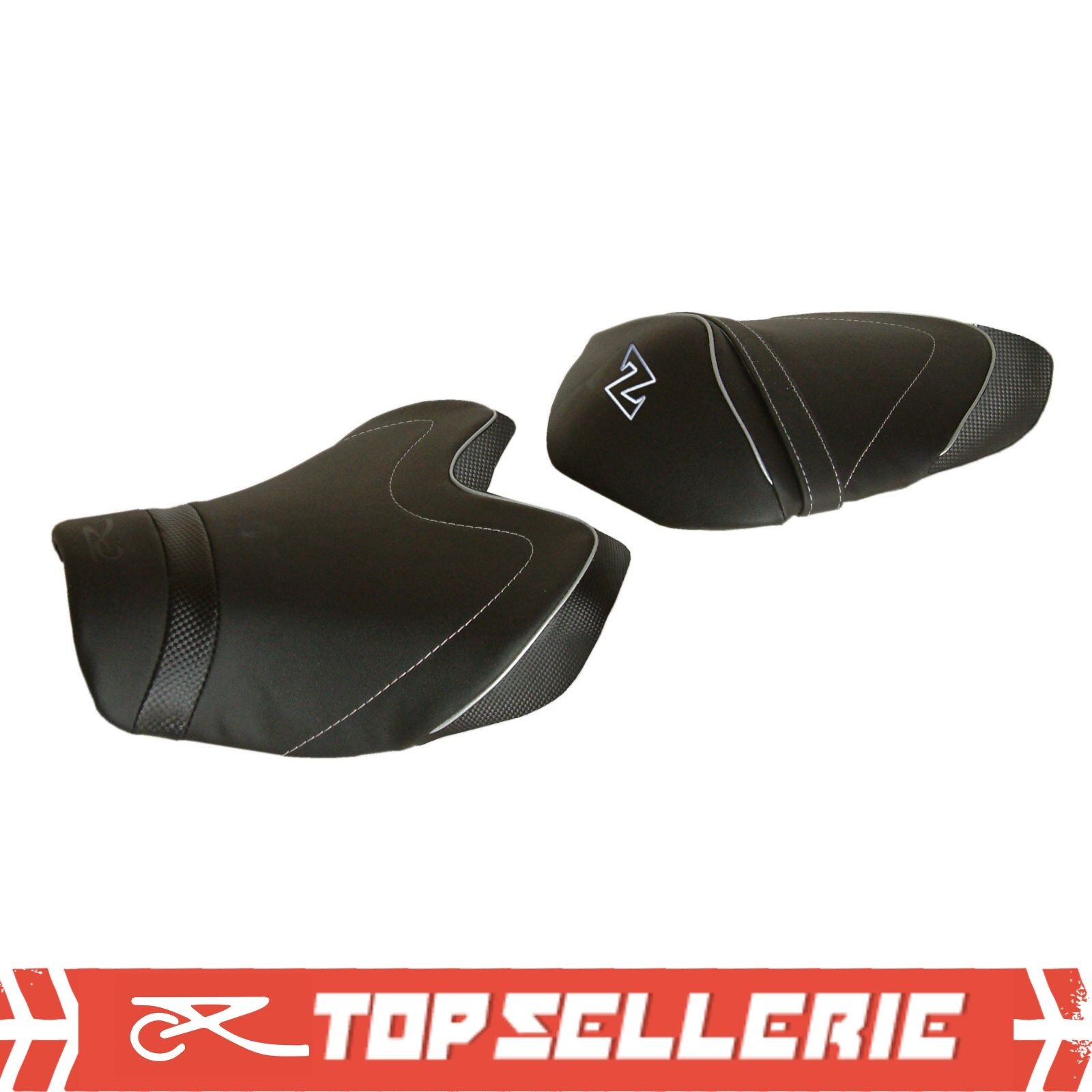 Housse de selle Kawasaki Z 750 R 2010 look sport pour vos balades et sorties moto