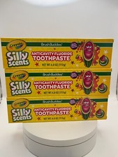 Brush Buddies Crayola Silly Scents Anticavity Toothpaste 4 oz Watermelon Favor