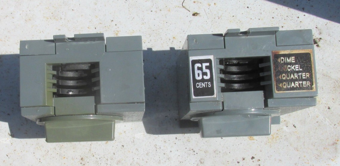 2 x Edina / Antares / Snack King Vending Snack Soda Machine Coin