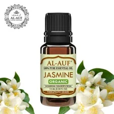 AL-AUF 100% Pure Essential Oil Jasmine Organic Therapeutic Grade 15ML / 250ML