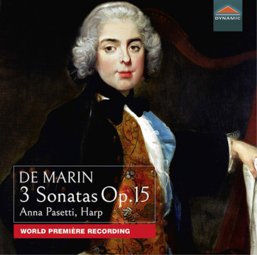 Marie Martin Marcel Vicomte de Marin De Marin: 3 Sonatas, Op. 15 (CD) Album