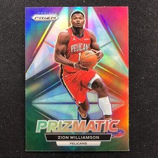 2022-23 Prizm ZION WILLIAMSON Prizmatic Silver Prizm #15