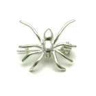 Sterling Silver Brooch Spider Genuine Hallmarked Solid 925 Empress Nickel Free