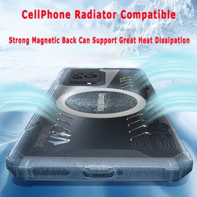1PC High-Performance Gaming Phone Cover   For Black Shark 5 Pro Heat Dissipation