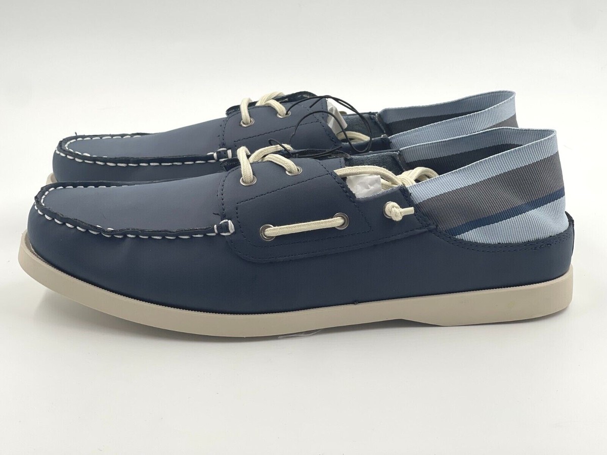 Weatherproof Vintage Men's Bobby Boat Shoe Flat Casual Navy New