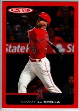 Tommy La Stella 2019 Topps Total Red #593 /10 