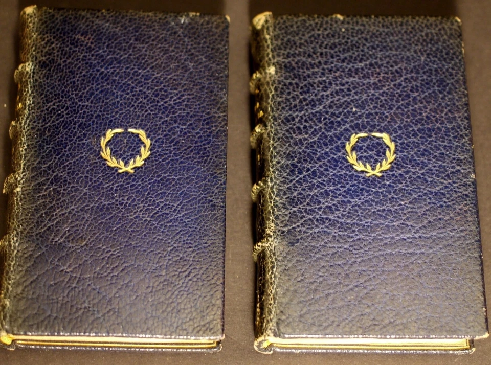 *Rare* Miniature Dante,Alighieri La Divina Commedia (Divine Comedy 2 Vols) 1823 - Image 2 of 4