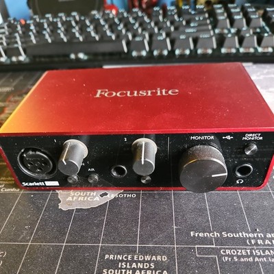 Focusrite Scarlett Solo 3rd Gen 2-Channel Pro Audio Interface - SCARLETT-SOLO-3G