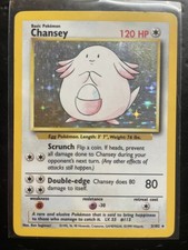 Chansey 003/102 Base Set Holo for sale online | eBay
