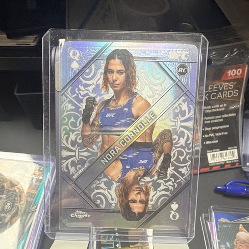 2026 Topps Chrome UFC Nora Cornolle RC Kings and Queens Queen #KQ-4