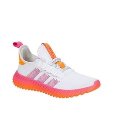 USED Adidas, Womens, Kaptir Flow Shoes, White/Pulse Magenta/Crew Orange, 8, B