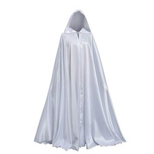 Damen Cape Umhang Mit Kapuze Mittelalter Mantel Lang Halloween kost&uuml;m F&uuml;r Hoc...