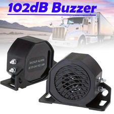 Universal Truck Backup Alarm Beeper 110dB - 12-24V DC Reversing Warning Horn