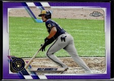 2021 Topps Chrome Update #USC36 Willy Adames Purple Refractor