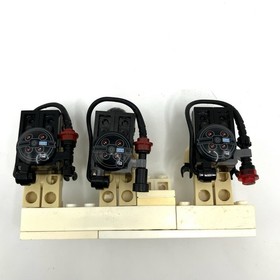 Authentic Lego Ghostbusters Lot Of 3 Figure With Proton Pack