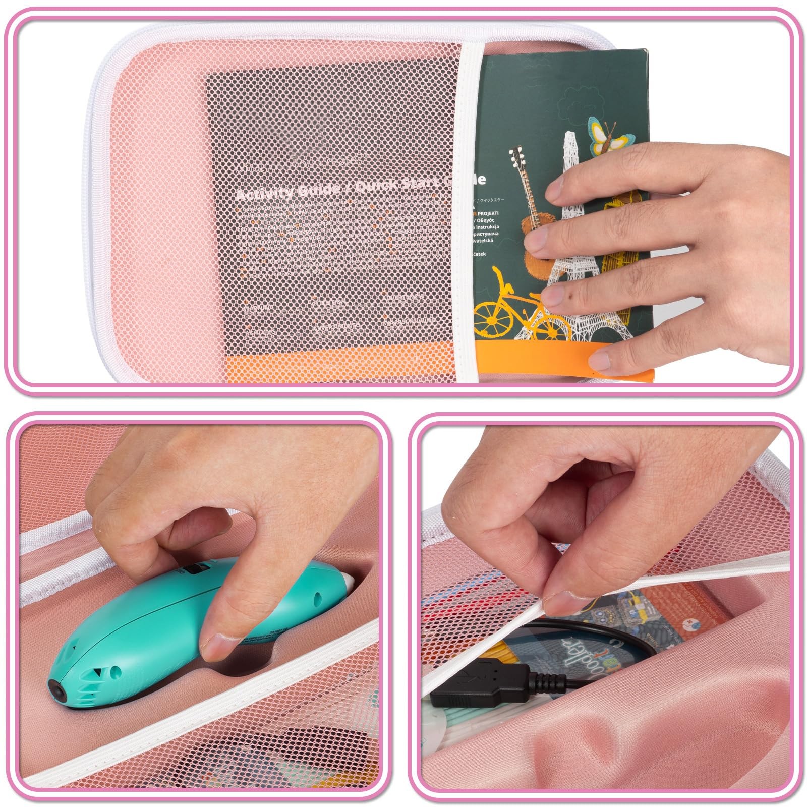Case for 3Doodler Start+ Essentials (2023,2024) 3D Pen Set, Art Activity Set ... thumbnail 6