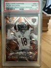 2025 Topps Sapphire Selections - Caleb Williams Orange 11/25 PSA 8