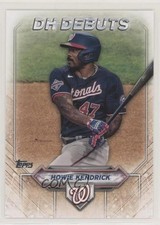 2021 Topps DH Debuts Howie Kendrick #DHD-7 0fz1