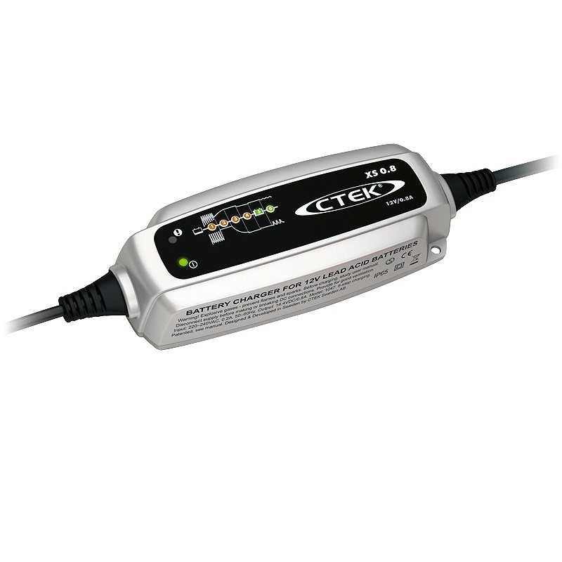 Ctek Xs 0,8 12V 0,8a Caricabatterie Caricatore Caricatore 31814433 - Miniatura 3