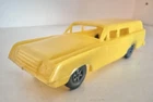 MARX 1960's GAS STATION DELIVERY VAN - YELLOW SP W/METAL WHEELS- HTF MUST SEE!