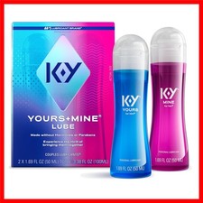 Yours  Mine Couples Sensory Lubricant Duo
