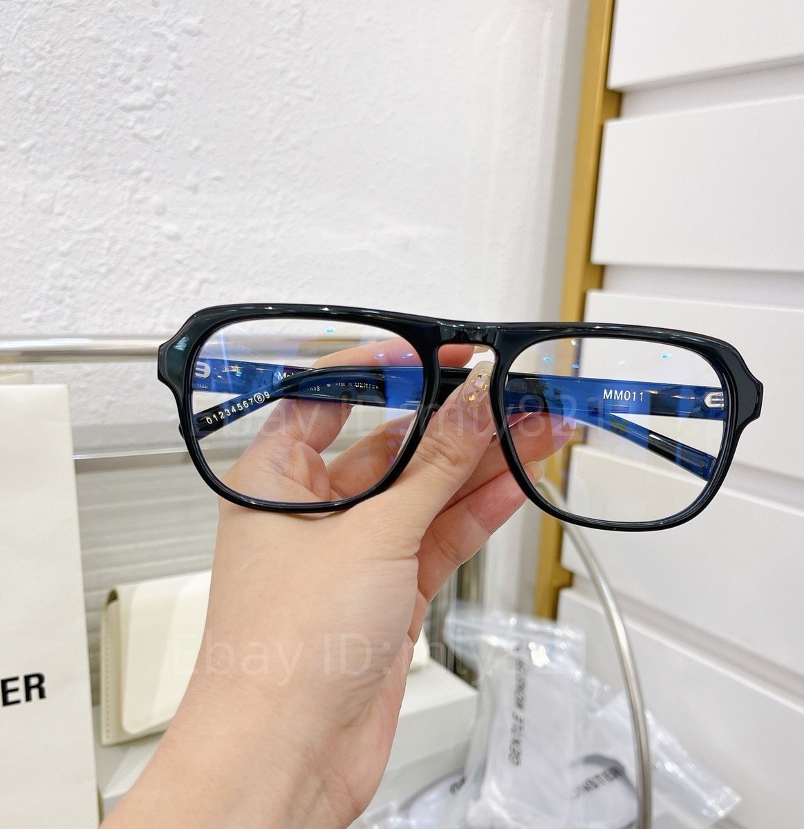 GentleMonster Sunglasses Maison Margiela x MM011 01 Black Frame