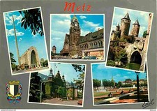 Postcard - 57 - Metz - Multivues - Automobiles - Coats of Arms - New Card - CP